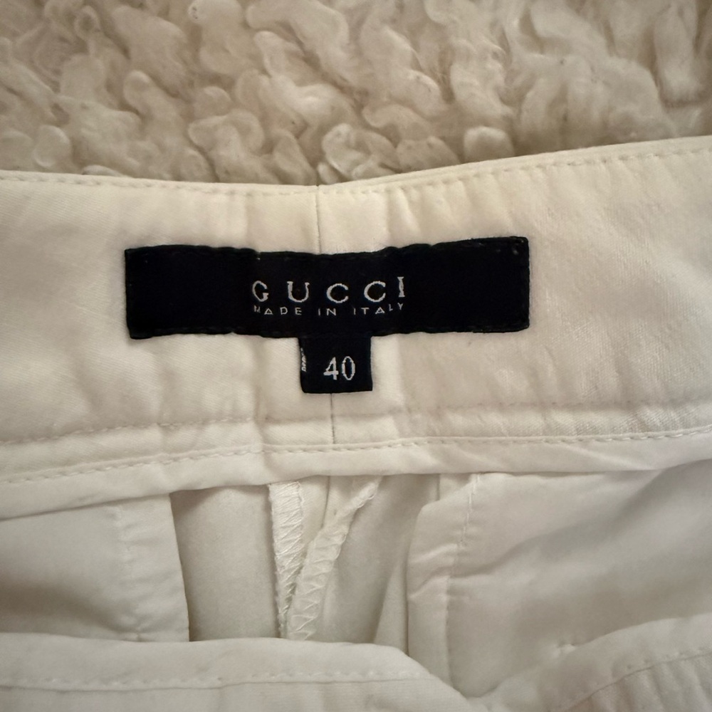 Gucci Ivory Trousers